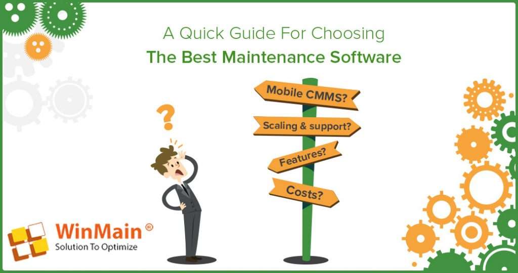 phần mềm quản lý bảo trì thiết bị winmain cmms